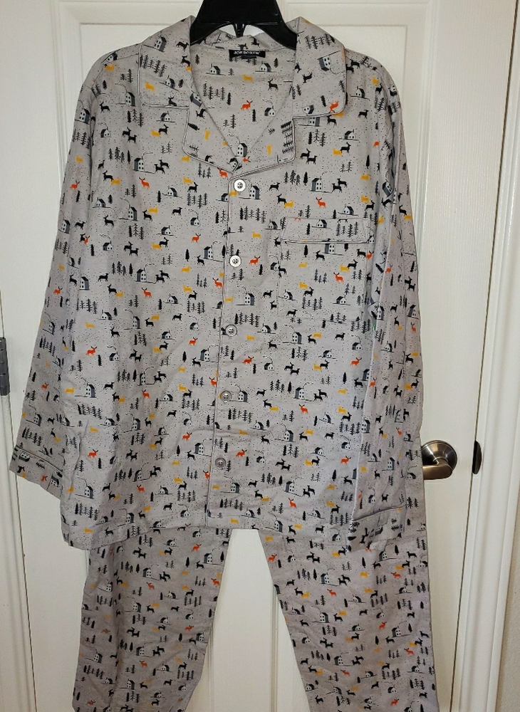 NWT Joe Boxer Holiday Winter Pajama Set